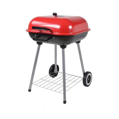 China Factory Direct Supply Adjustable Height Durable 47cm Wholesale Squares With Wheels Rack And Burger Grill for sale