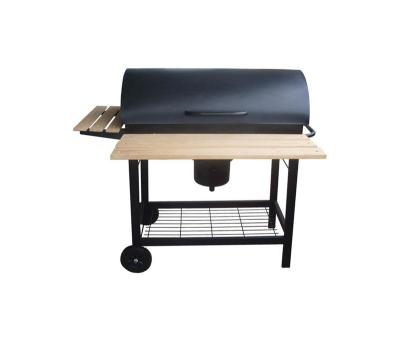 China Adjustable Height Made in China Wholesale Black Stainless Steel Outdoor Camping Charcoal Grill for sale