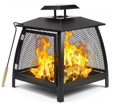 China New Arrival Height Adjustable Outdoor Patio Firebbowl Mesh Gas Fire Pit for sale