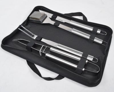 China Wholesale high quality home easily cleaned BBQ tool kit easy to store and carry 8 pieces BBQ tools for sale