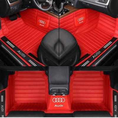 China Unique Multi-Color Luxury Car Mat Non-Slip Carbon Car Mats Luxury Unique Car Mats for sale