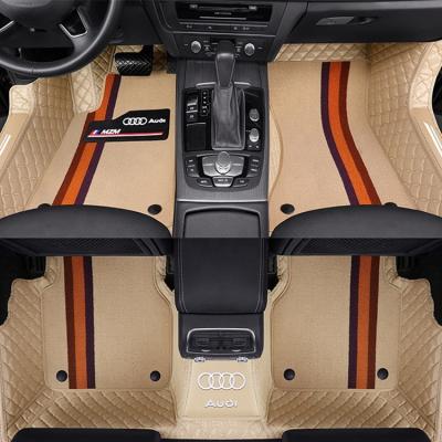 China Hot Sale Right Hand Drive 5d Waistline Quality Car Floor Mats Luxury Auto Accessories for sale