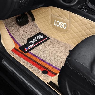 China Xpe Luxury Waterproof Car Floor Mats Compatible Full Set Non Skid Full Set All Weather Car Mats Carpet for sale