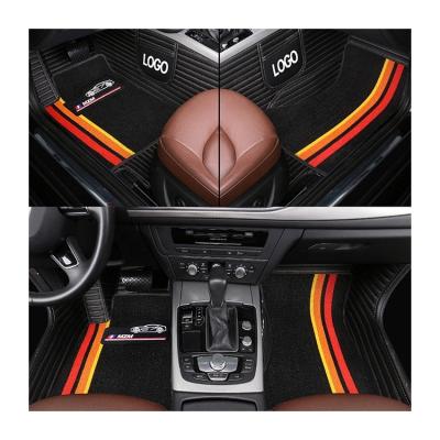 China Chinese Factory Luxury Car Carpet Mat High Quality New Design PU Leather Car Mats for sale