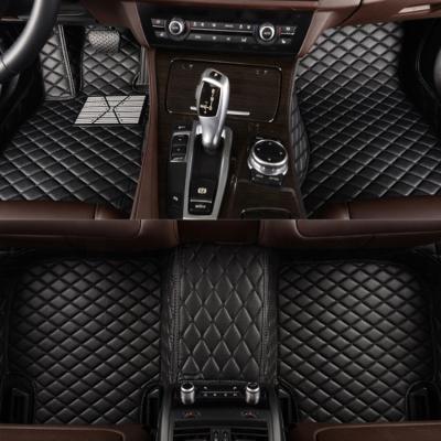 China Wholesale Luxury Car Flooring Mat Non Skid Design And Custom Size 6d Car Mat Carpet for sale