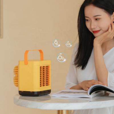 China Hotel Mini Portable Air Conditioner Humidifier Purifier Air Cooling Fan Desktop Air Cooler for Office Home for sale