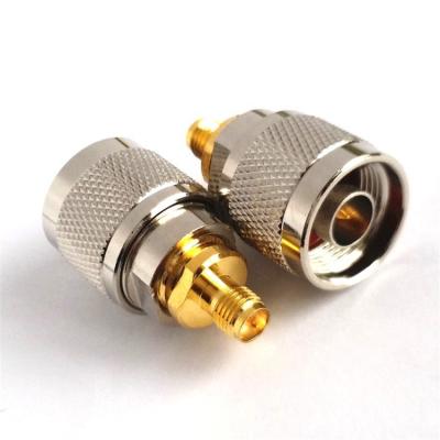 China 50Î © Factory Direct RF Adapter N/RP-SMA-JK N-J/RP-SMA-K N Male To RP-SMA Female High Quality Copper 0-6GHZ for sale