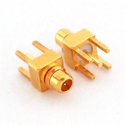 China High-performance Male RF Communication Connector MMCX-JE Solder Plate Patch PCB MMCX-JHD Fixed MMCX-JE Earphone Jack for sale