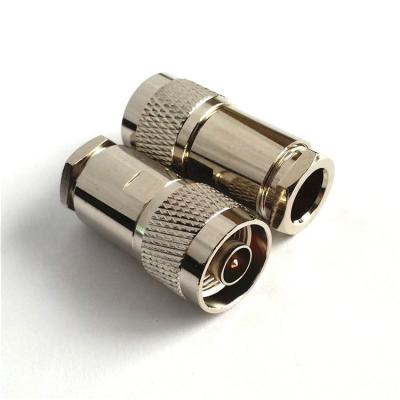 China 50Î © RF Coaxial Male Connector N Crimp N-Z-J5 Jointing Cable SYV-50-5 Copper Material N-J5 for sale