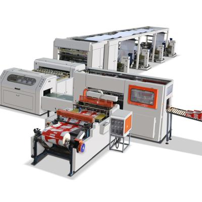 China machinery & Fully Automatic A4/A3 Paper Cutting And Material Packaging Machine for sale