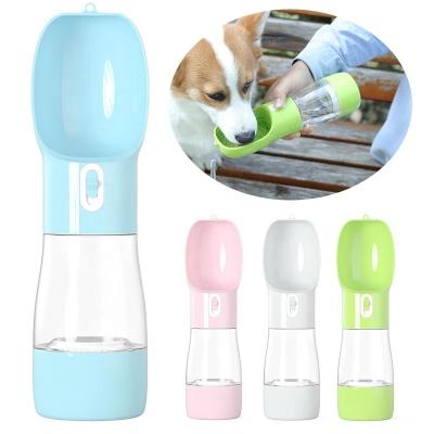 China Multifunctional Viable Water Food Bowl For Dogs And Cats Dogs And Cats Outdoor Drinking Cup Portable Pet Water Bottle for sale