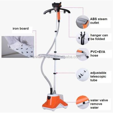 China CE, GS ROHS 1600W garment steamer with displayer HS-T06B for sale