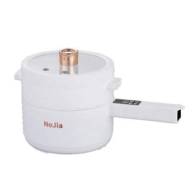 China Hot Selling Mini Electric Cooking Pot Easily Cleaned 1.8L Multi Cooker Pot Ceramic Coating for sale