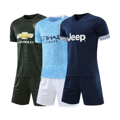 China Custom Sets Sublimation Sports Wear / Football / Soccer Kit Jersey Top And Shorts Football Uniform Set for sale