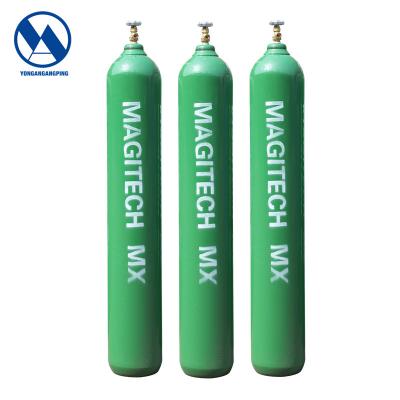 China 40L 50L Oxygen Cylinder Industrial Steel Gas Cylinder With Valve for sale