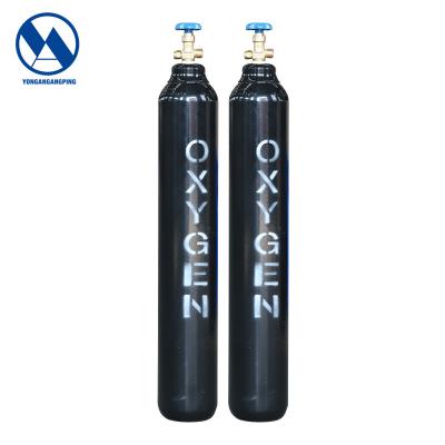 China Industrial China Manufacturer 40 50 Liters 150Bar 200Bar 230Bar Welding Oxygen Cylinder for sale