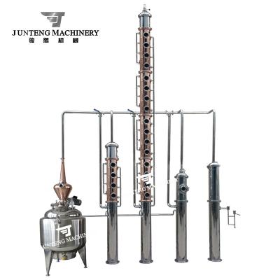 China Alcohol Alcohol Distillation Copper Distiller for Vodka, Gin, Whiskey Distillery for sale