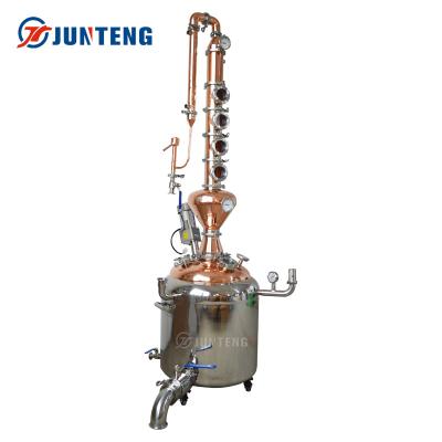 China food & Factory Hot Sale 50L 100L 200L SS304 Beverage Teller Modular Bubble Dishes Home Distiller for sale