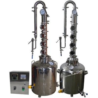 China Customization 50L 100L Electric Heating Alcohol Distiller For Whiskey Rum Brandy Gin for sale