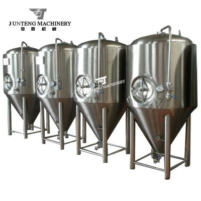 China Wine or beer making stainless steel jacket fermentation tank for brewery for sale