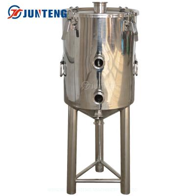 China Conical beer home fermenter family fermenter factory direct sales fermentation brewhouse simple operation fermenter for sale