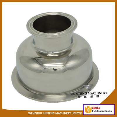 China Sanitary Bowl Tri Cap Flange Concentric Stainless Steel Reducer Pipe Fittings for sale