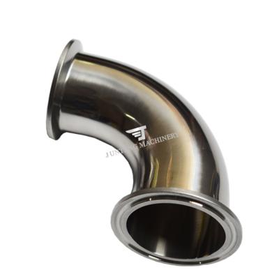 China Sanitary Stainless Steel Tri Clamp Elbow Round for sale