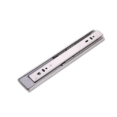 China Wholesale Ball Bearing Heavy Duty Drawer Slide Kitchen 3 Fold+Full Extension Telescopic Furniture Slide for sale