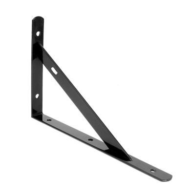 China Hot Selling Modern Simplicity Metal L Shaped Corner Frames For Wood Table Bracket Triangle Wall Heavy Shelf Bracket for sale