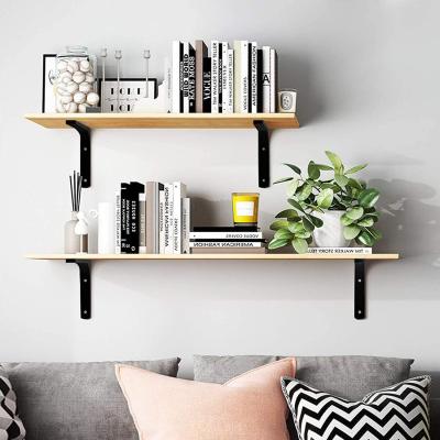 China Economical Furniture Hardware Custom Design Modern Heavy Duty Wall Shelf Bracket for sale