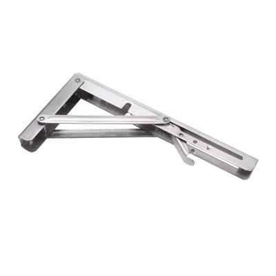 China Durable 201/304 Stainless Steel and High Quality Folding Support Triangle Bracke for sale