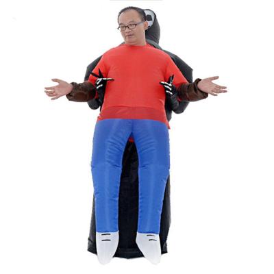 China Costumed Inflatable Sinister Peaper Adult Halloween Party Costume Cosplay Halloween Hug Me Costume for sale