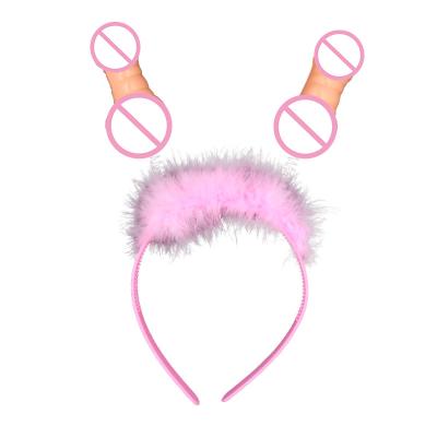 China Cosplay Night Girls Penis Headband Bachelor Party Bachelor Party Prom Supplies Big Bachelor Hen Party Pecker Band for sale