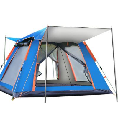 China Extended Type 4 Person Automatic Inflatable Waterproof Family Garden Gazebo Outdoor Camping Tent for sale