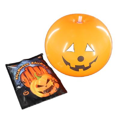 China Party Props 2021 Hot Sale Glowing Pumpkin LED Balloons For Halloween Party Decoration for sale