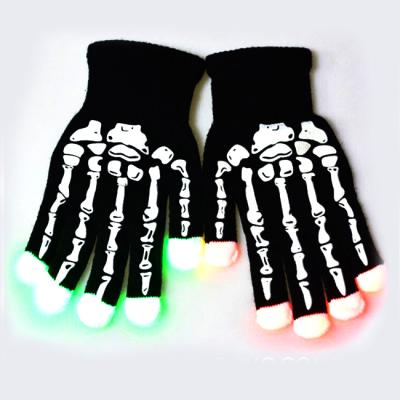 China Festival Halloween Event Party Supplies Led Light Halloween Glove for sale