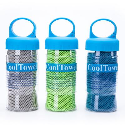 China Sports Compressed Instant Cooling Towel for sale