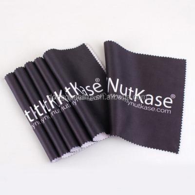 China Eco - Friendly Micro Fiber Cloth Cleaner Logo Printed Microfiber Lens Cleaning Cloth for sale