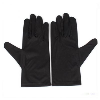 China Custom Watch Jewelry Glasses Logo Printed Black Microfiber Electronics Jewelry Gloves for sale