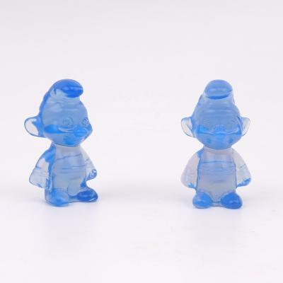 China China Natural High Quartz Crystal Cartoon Healing Opalite Blue Crystal Elf for sale