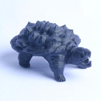 China Natural Crystal Black Obsidian Animal China Crafts Snap Crystal Turtles for sale