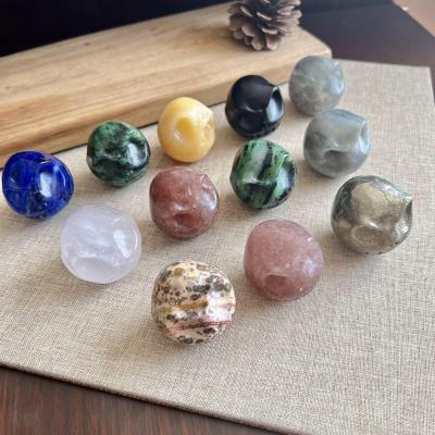 China China High Quality Hand Carved Natural Stone Craft Jack Crystal Carving for sale