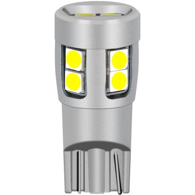 China Car Side Lights Sunshuny T10 White Amber Red 12smd 10-30v Bulbs W5w Auto 3030 Led ZL276 for sale