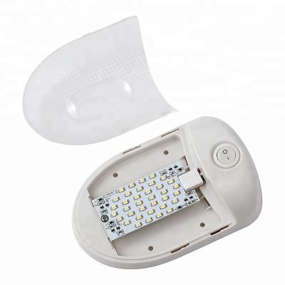 China RV Boat Camper LED Dome Ceiling Light Double Ceiling Dome Light Fixture Replacement for sale