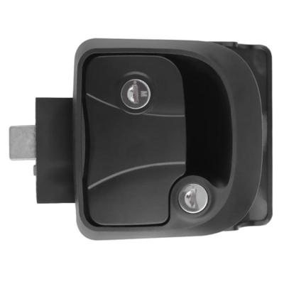 China Caravan RV Boat Deadbolt Entry Door Lock For RV Travel Trailer Polar Black for sale