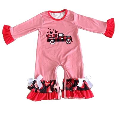 China Holiday Manufacturing Breathable Kids Where Boutique Sets Fast Delivery Pink Color RTS Kids Fall Clothing 2021 for sale