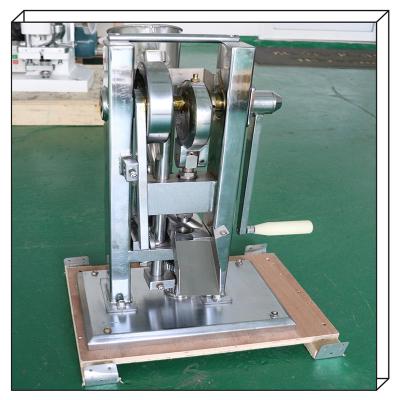 China TDP 0 Pill Press Machine Single Punch Hand Operated Camphor Manufacturing Machine for sale