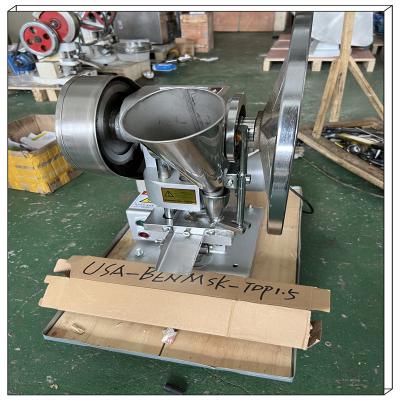 China TDP 1.5T Tablets Making Machine 6mm 0.37KW Single Punch Tablet Making Machine for sale