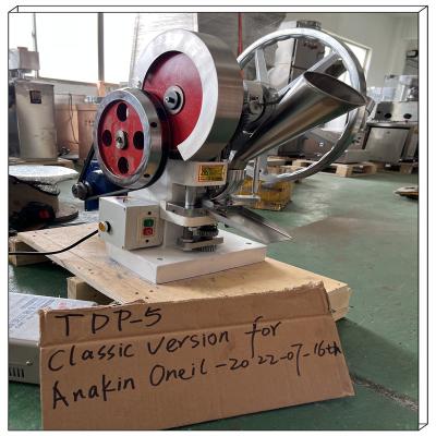 China TDP-5T Tablet Press Handheld 110V 220V 304 Stainless Steel for sale