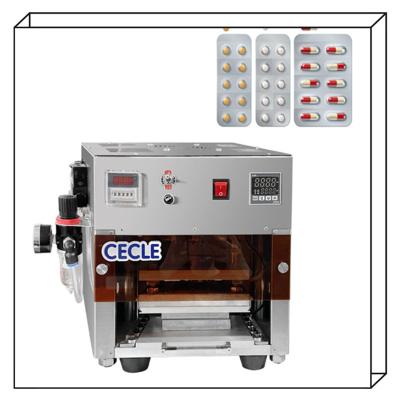 China Pneumatic Manual Blister Packing Machine Mini Tablet Capsule for sale